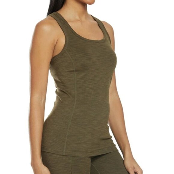 Prana Becksa Tank Slate Green Heather Sm NWT W1190676 - Picture 2 of 3